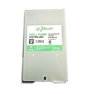 Zoeller Control Box 1/2 HP 230V for 3-Wire Submersible Well Pump 1010-2336